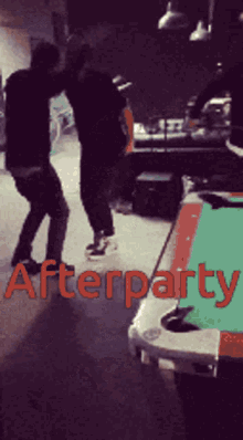 Afterparty Dancing GIF - Afterparty Dancing Billiard Table GIFs