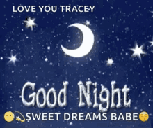Good Night Sweet Dreams Babe GIF