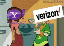 Yahoo Verizon GIF - Money Buyout Yahoo GIFs