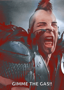 Mad Max Warrior GIF - Mad Max Warrior Scream GIFs