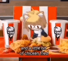 Neco Arc Chicken Fried GIF - Neco Arc Chicken Fried GIFs