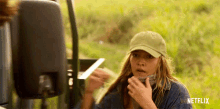Shocked Sarah Cameron GIF - Shocked Sarah Cameron Outer Banks2 GIFs
