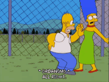 Sore Back GIF - Sore Back Back The Simpsons GIFs