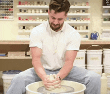 Wheelthrowing Wheel Throwing GIF - Wheelthrowing Wheel Throwing Clay GIFs