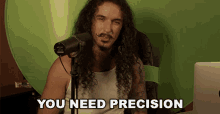You Need Precision Anthony Vincent GIF - You Need Precision Anthony Vincent Ten Second Songs GIFs