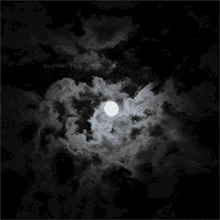 Moon Sky GIF - Moon Sky Clouds GIFs