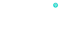 a white background with a blue circle with the number 6 on it
