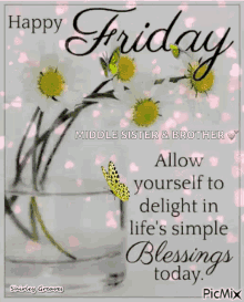 Happy Friday Allow Yourself To Delight GIF - Happy Friday Allow Yourself To Delight In Lifes Simple Blessings Today GIFs
