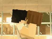 a cartoon of a man and a woman kissing
