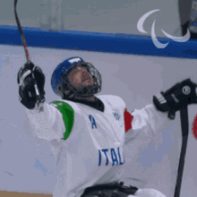 I Did It Ice Hockey GIF - I Did It Ice Hockey Christoph Depaoli GIFs