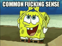 Common Fucking Sense Rainbow GIF - Common Fucking Sense Rainbow Sponge Bob GIFs