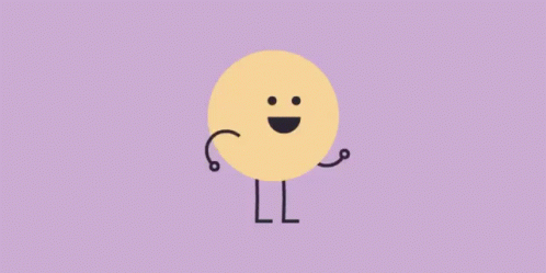 Me On A Good Day - Circle GIF - Circle Blob Smile - Discover & Share GIFs