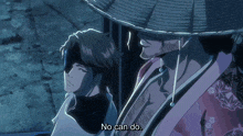 a man in a hat says no can do