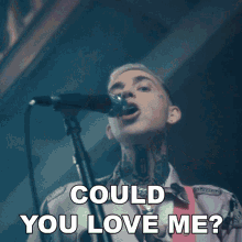 Could You Love Me Blackbear GIF - Could You Love Me Blackbear At My Worst Song GIFs