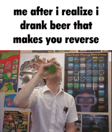 Avgn Beer GIF - Avgn Beer That Makes You Reverse GIFs