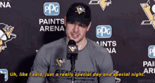 Pittsburgh Penguins Sidney Crosby GIF - Pittsburgh Penguins Sidney Crosby Special Day GIFs