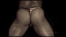 a man in an american flag thong is shown in a video