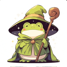 Wizard Frog Toad GIF