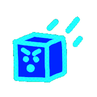 Cu6e Cube Sticker
