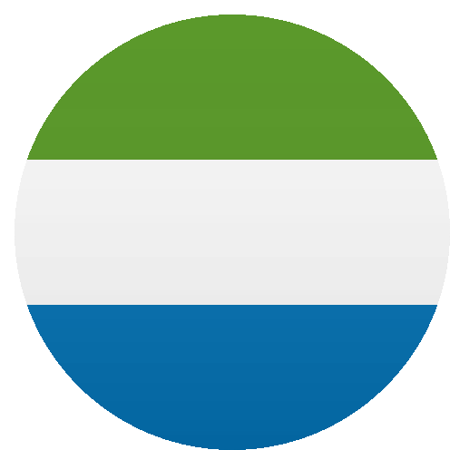 Sierra Leone Flags Sticker - Sierra Leone Flags Joypixels Stickers