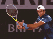 Matteo Berrettini Forehand Slice GIF - Matteo Berrettini Forehand Slice Tennis GIFs