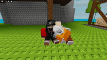 a screenshot of a video game shows a boy and a girl hugging each other