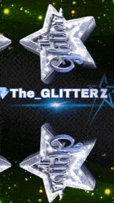 a screen shot of the glitterz show