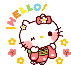 Hello Kitty Adeeb Hello Adeeb Sticker - Hello Kitty Adeeb Hello Adeeb Adeeb Stickers