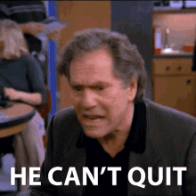 He Cant Quit George Segal GIF
