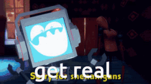 Fandroid Get Real GIF - Fandroid Get Real Hex GIFs