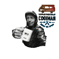 Koffie Cooiman Vakschilder Kopje Koffie Sticker