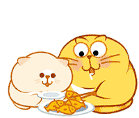 Happycat Fat Sticker - Happycat Cat Fat Stickers