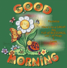 Paulette Good Morning GIF - Paulette Good Morning Flower GIFs
