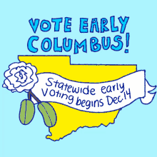 Columbus Vote Early Columbus GIF - Columbus Vote Early Columbus Columbus Georgia GIFs