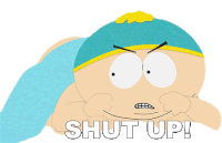 Shut Up Eric Cartman Sticker - Shut Up Eric Cartman South Park Stickers
