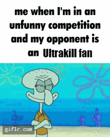 Ultrakill Unfunny Competition GIF - Ultrakill Unfunny Competition Ultrakill Meme GIFs