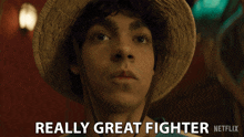 Really Great Fighter Monkey D Luffy GIF