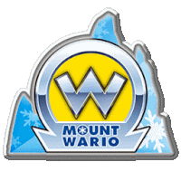 Mount Wario Wario Sticker - Mount Wario Wario Mario Kart Stickers