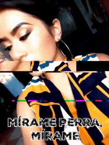 Mirame Perra Pretty Girl GIF - Mirame Perra Pretty Girl Glitch GIFs
