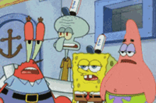 Spongebob Squarepants Leaving GIF