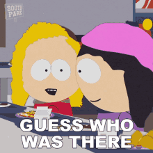 Guess Who Was There Bebe Stevens GIF - Guess Who Was There Bebe Stevens South Park GIFs
