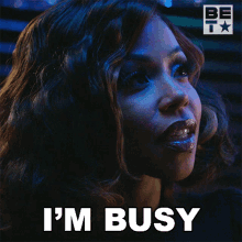 Im Busy Sasha Duncan GIF - Im Busy Sasha Duncan The Family Business GIFs