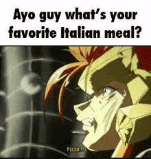 Guy Italian Meal GIF
