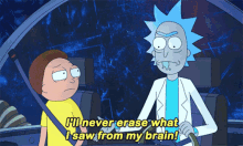 Rick And Morty Ill Never Erase What I Saw From My Brain GIF - Rick And Morty Ill Never Erase What I Saw From My Brain Morty GIFs