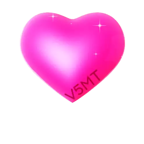 Heart V5mt Sticker - Heart V5mt Heartbroken Stickers