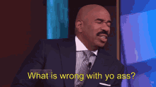 Steve Harvey Whats Wrong With You GIF - Steve Harvey Whats Wrong With You Annoying GIFs