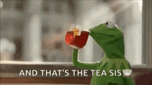 Kermit Tea GIF - Kermit Tea Frog GIFs