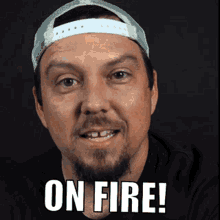Dennis Poulette On Fire GIF - Dennis Poulette On Fire Awesome GIFs