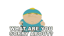 what are you sorry about eric cartman south park s23e4 let them eat goo