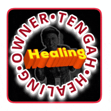 a logo that says go owner teng healing on it